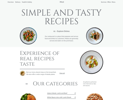 Restaurant Website made using React.js and Typescript + Tailwindcss